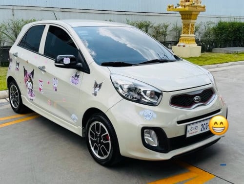 Kia morning f-sports full option smart key ឡានថ្មី