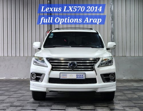 Lexus LX570 2014 full options Arap