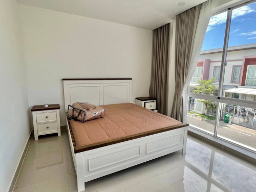 Link house for rent at Borey Orkide 6A