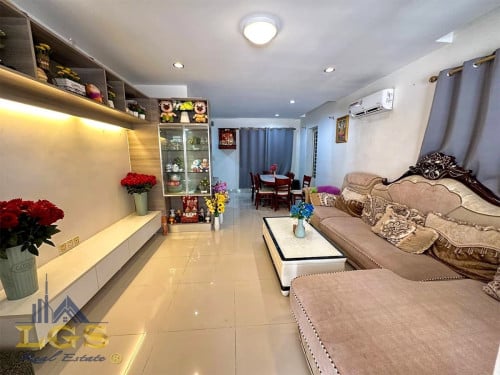 Link House LC1 For Rent 📍ទីតាំងនៅប៉េងហួត បឹងស្នោ ផ្លូវជាតិលេខ១​.