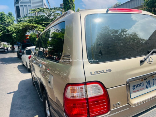 LX470  ឆ្នាំ2000 មានហ្កាស