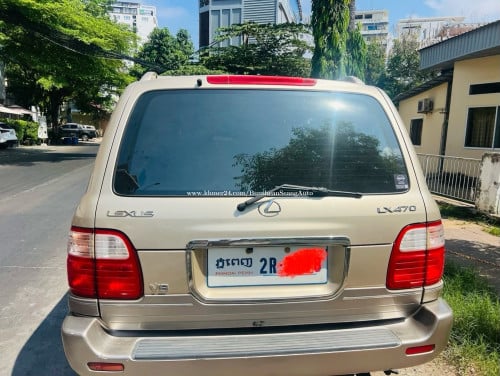 LX470  ឆ្នាំ2000 មានហ្កាស