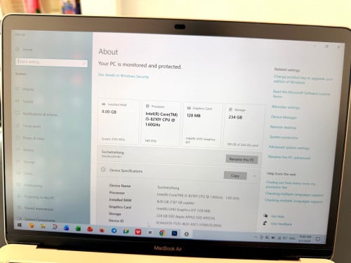 MacBook Air 2018