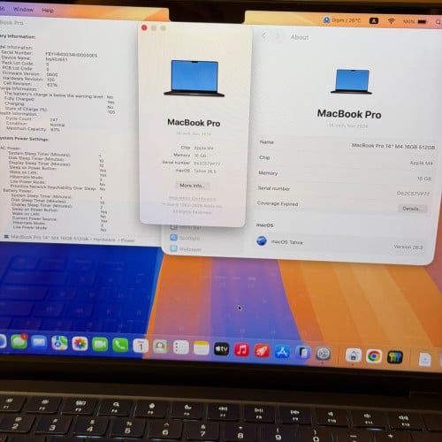 MacBook Pro 14” M4 16GB 512GB