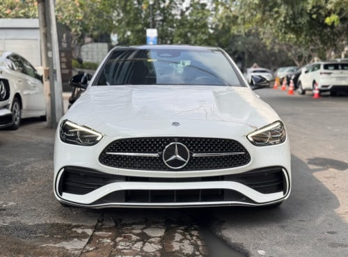 Mercedes-Benz C300 2022 AMG ឡានអាមេរិក 4មុឺនmile