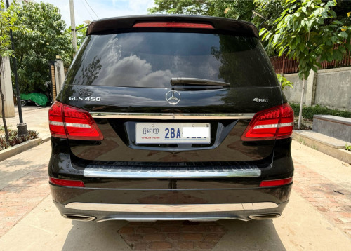 Mercedes Benz GLS 450 2017 ( V6 3000 ) ឡានកម្ររ មេឡាន