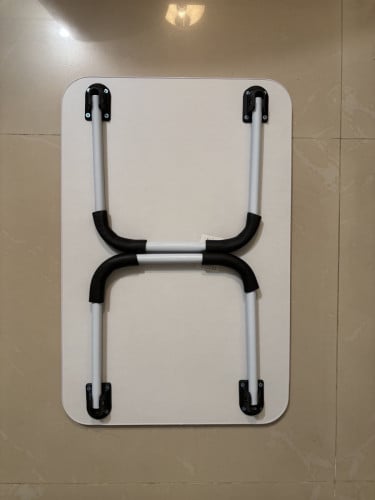 NEW!!! តុស លើគ្រែអាចបត់បាន (White Foldable Table) *FREE DELIVERY*