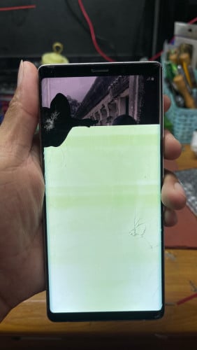 Note9 បែកអេក្រង់ (ម៉ាស៊ីនដំណើរការ)