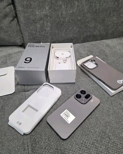 Oppo Find X9 Pro CH 16/512 99.99% ស្អាតដូចថ្មី គ្រឿងប្រអប់