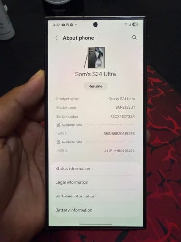 Samsung s24ultra 256g