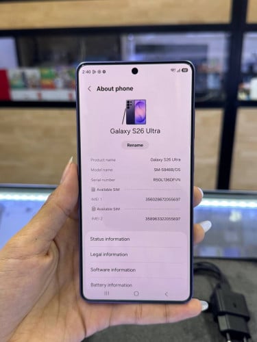 Samsung S26 Ultra