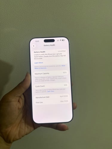 Sell 16pro max 256g Sim2 Scan 98.9%