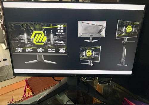 Selling monitor MSI 25” FHD 200HZ with box