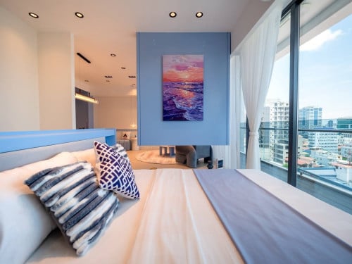 Stylish Ocean View 1-Bedroom Condo at Time Square 10 for Sale