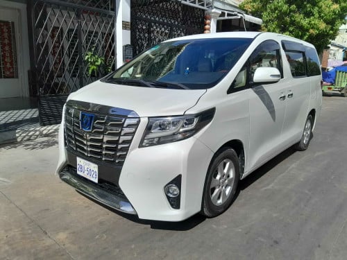 Toyota Alphard 2009 Up 2018 ឡានស្អាត​ កៅអី​ VIP ហេីយ