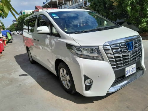 Toyota Alphard 2009 Up 2018 ឡានស្អាត​ កៅអី​ VIP ហេីយ