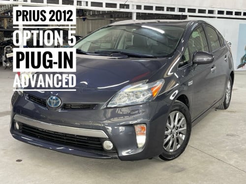 Toyota Prius 2012 option 5 Advanced Plug-inទេីបតែចូលស្តុកថ្មី តម្លៃល្អ បង់រំលស់សិក្សា១៥នាទីដកឡាន