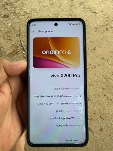 Vivo x200pro CH