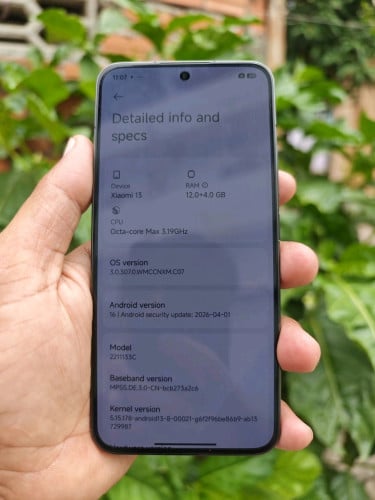 Xiaomi 13 12g/256g_CH(វៃដូរបាន)👉$210