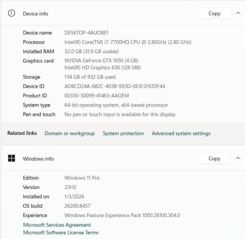 XPS 15 9560