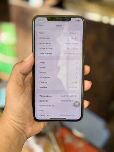 XsMax64GBLL/Aអេក្រង់សុីន55$ស្កេន