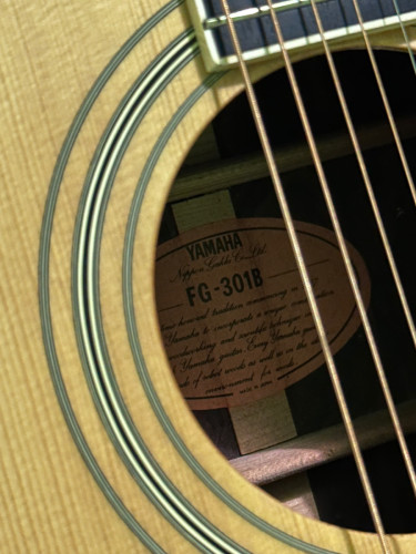 Yamaha FG-301B Original Guitar from Japan