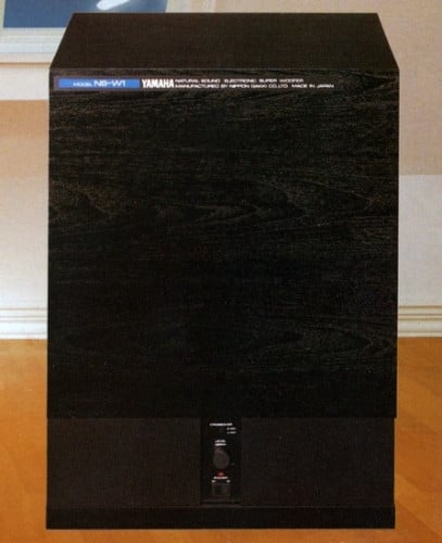 Yamaha subwoofer AC 100v អូបាលឺ2.5cm( 2តិកកន្លះ) from Japan 93%