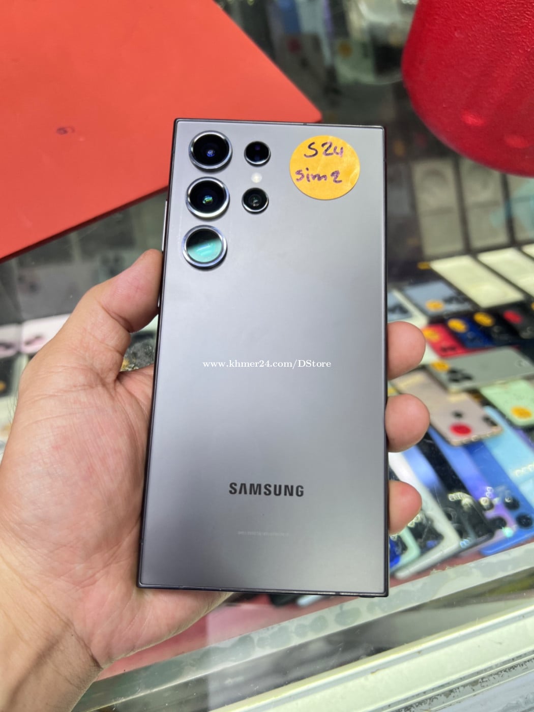 S24 ultra ក្រុមហ៊ុន Sim 2 256G 99%
