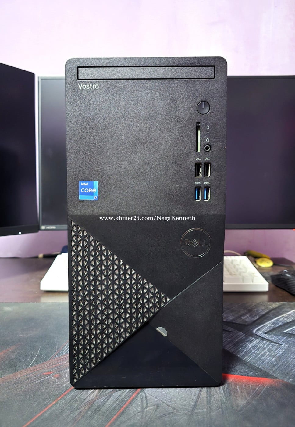 Sell Dell Vostro 3020, Core i7-13700, Ram 16GB, SSD M.2 256GB, HDD 1TB, Monitor 24" 100Hz