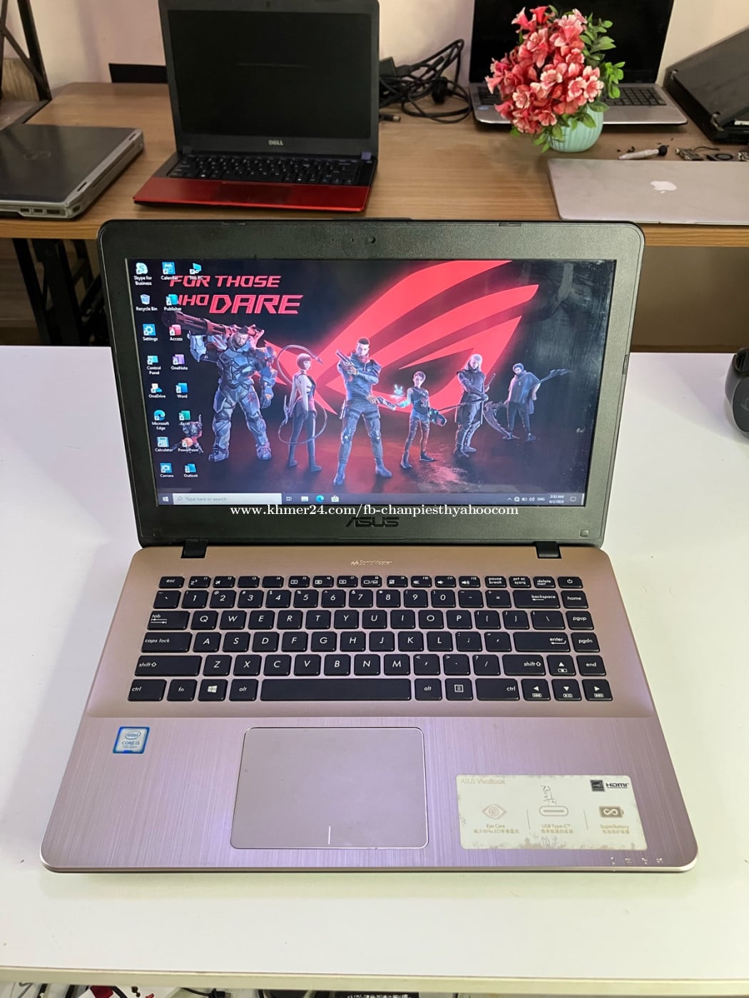 ASUS x442UA /i3-7100U /RAM 8GB / SSD128G / Battery ๐ 5hour 120$
