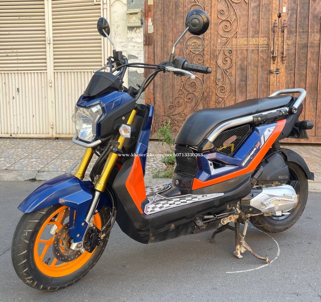 Honda ZOOMER x (110cc, year2016, 650$) have all documents