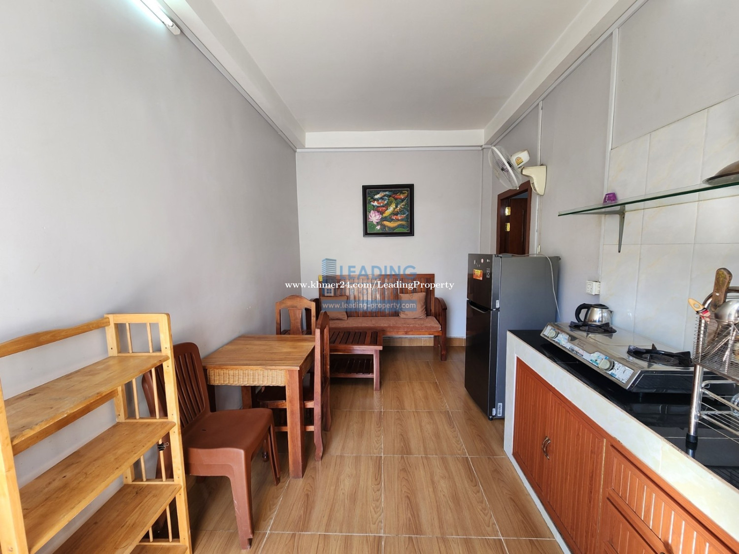 N684 | Flat Apartment 1 Bedroom For Rent Near Street 2004 Bali Resort Hotel