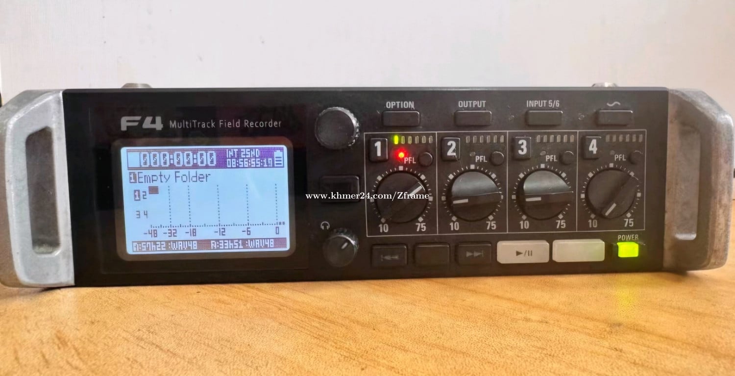Recorder field Zoom F4