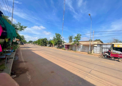 ដីអាជីវកម្ម ក្រុងសៀមរាប ជាប់ផ្លូវបេតុង ២២ម៉ែត្រ(ផ្លូវសណ្ឋាគារអង្គអេរ៉ា)