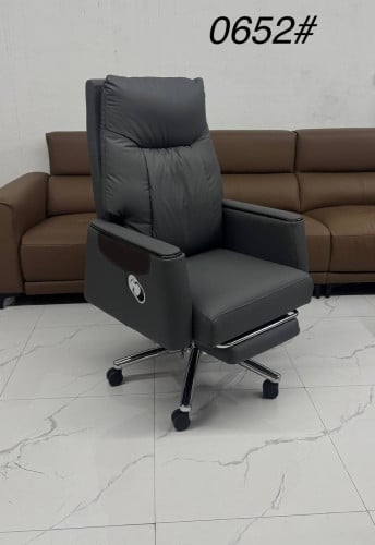 កៅអីប្រធាន បត់គេង+ទ្រជើង