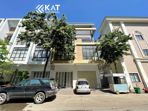 ផ្ទះអាជីវកម្ម(ដីខាង1.5m)សម្រាប់ជួល | Side Shophouse For Rent Polaris 2