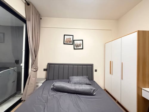 𝐅𝐨𝐫 𝐑𝐞𝐧𝐭: Cleaned 1BR Apartment – Pinnacle Residence, Tunle Bassac