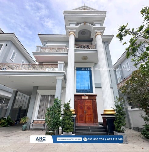 វីឡាទោលលក់បន្ទាន់នៅក្នុងបុរី វិមានភ្នំពេញ 598