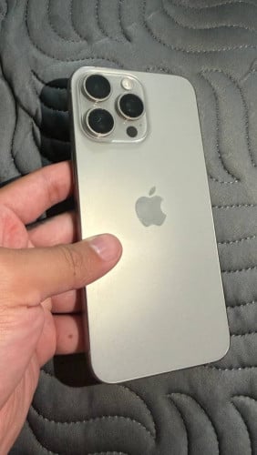 លក់រឺដូ iPhone 15Pro Max ZA Sim2 Natural Titanium សំណុំណែន