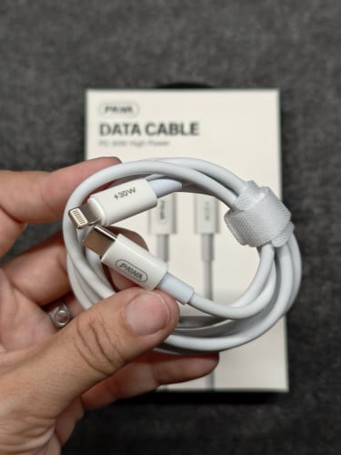 ខ្សែសាក iPhone Type C-lightning 30w ម៉ាក Pawa
