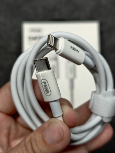 ខ្សែសាក iPhone Type C-lightning 30w ម៉ាក Pawa