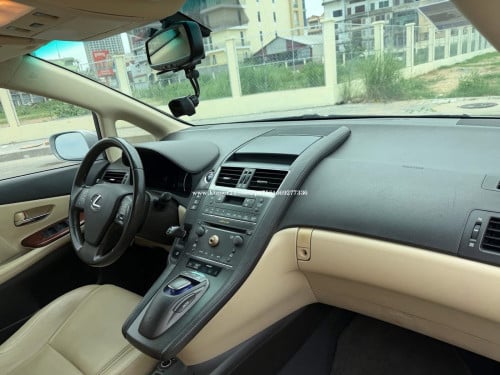 ឡានLexus HS250h 2010 Premium ពណ៌ផ្សែងបារី
