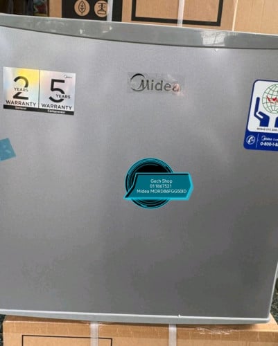 ទូរទឹកកកខ្នាតតូច​ Midea Mini Bar Refrigerator MDRD86FGG50ID    43L
