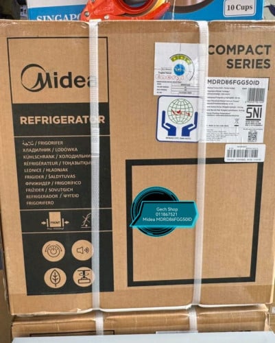 ទូរទឹកកកខ្នាតតូច​ Midea Mini Bar Refrigerator MDRD86FGG50ID    43L