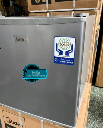 ទូរទឹកកកខ្នាតតូច​ Midea Mini Bar Refrigerator MDRD86FGG50ID    43L