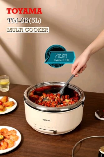ឆ្នាំងស៊ុបអគ្គីសនី Multi Cooker Toyama TM-05 ឡាវសឹង