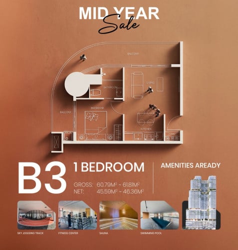 ✨ Special Mid-Year Promotion for only 5 selected units! in Bkk1 Japan Standard Move In !