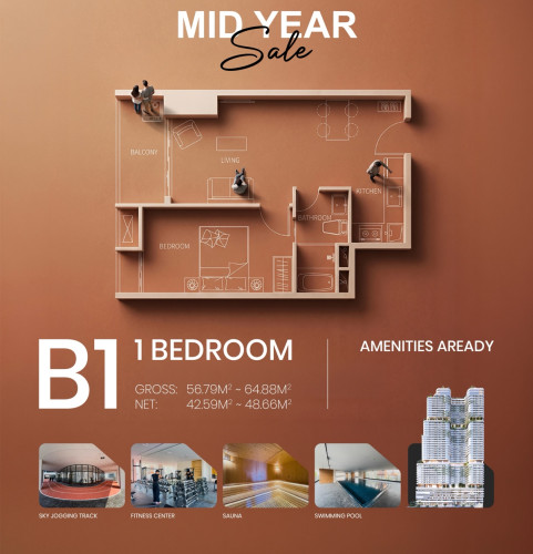 ✨ Special Mid-Year Promotion for only 5 selected units! in Bkk1 Japan Standard Move In !
