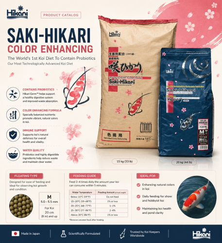 🌸 Saki-Hikari Growth & Color Enhancing