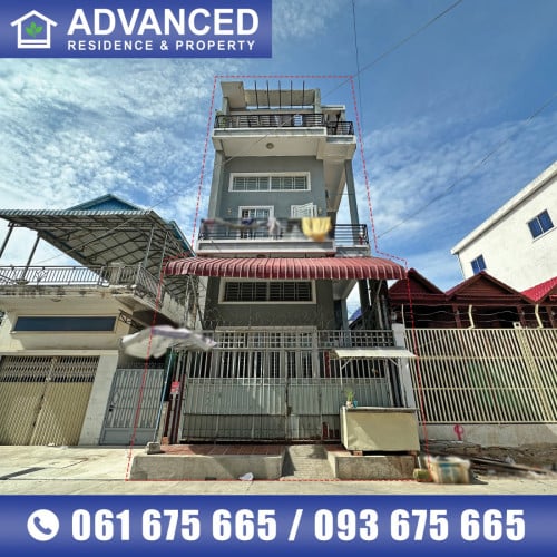 🏘 ផ្ទះល្វែង (ខាង) នៅជិតផ្សារដីហ៊ុយ ត្រូវការលក់បន្ទាន់ខ្លាំង